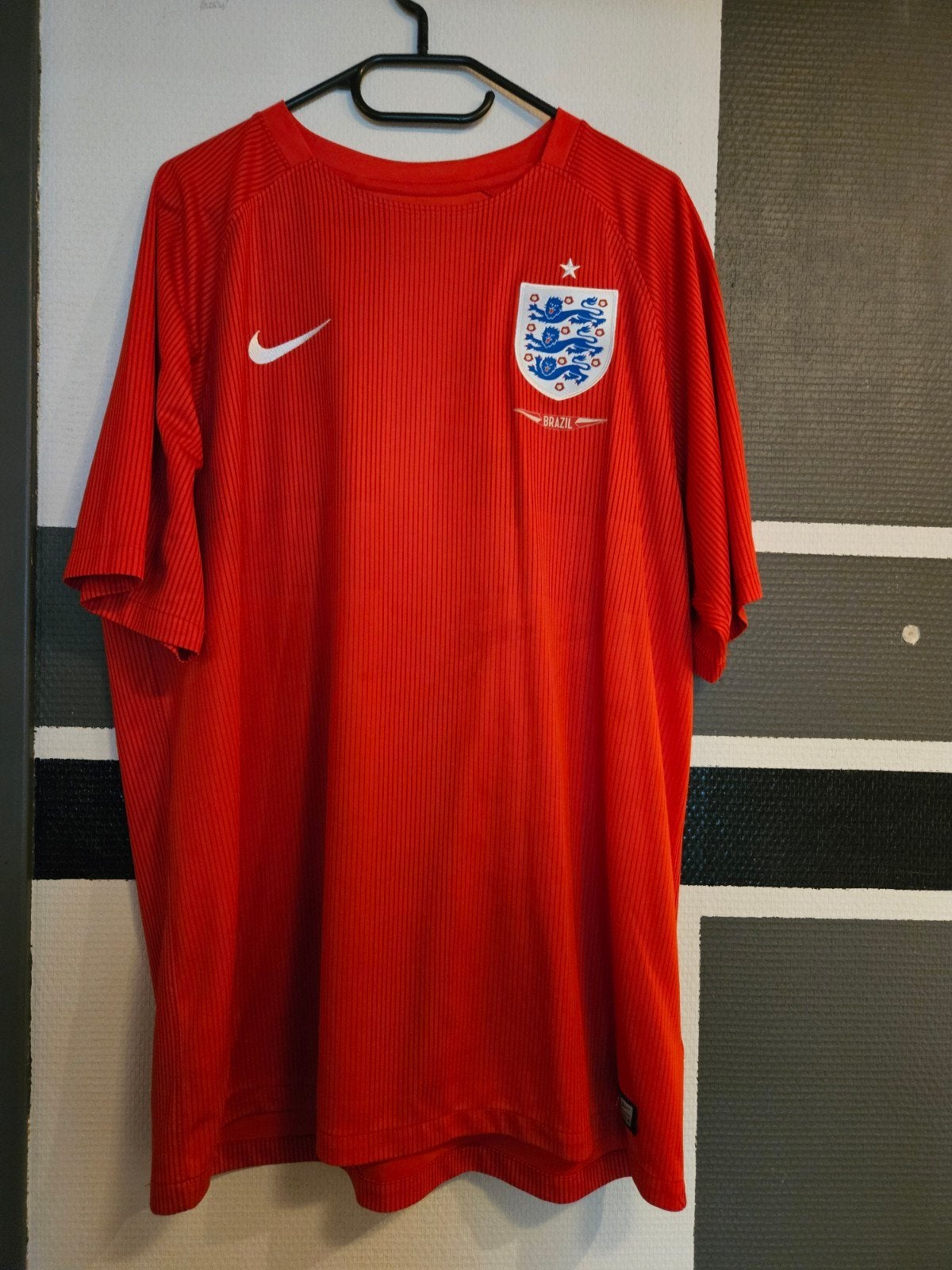 Nike Engeland Thuisshirt WK 2014 Rood XL, Nike, Maat 56/58 (XL), Ophalen of Verzenden, Zo goed als nieuw