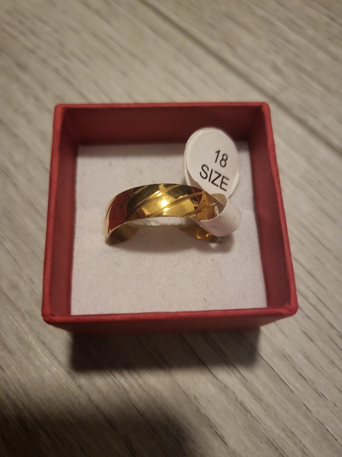 Nieuwe Gouden Ring Maat 18, Nieuw, Ophalen of Verzenden, Dame of Heer, Goud