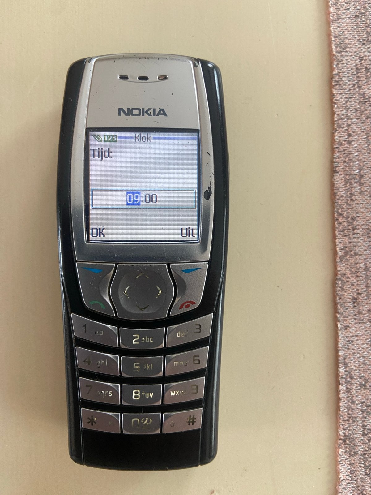 Nokia 6610 - Klassieke mobiele telefoon, Gebruikt, Geen camera, Zwart, Fysiek toetsenbord