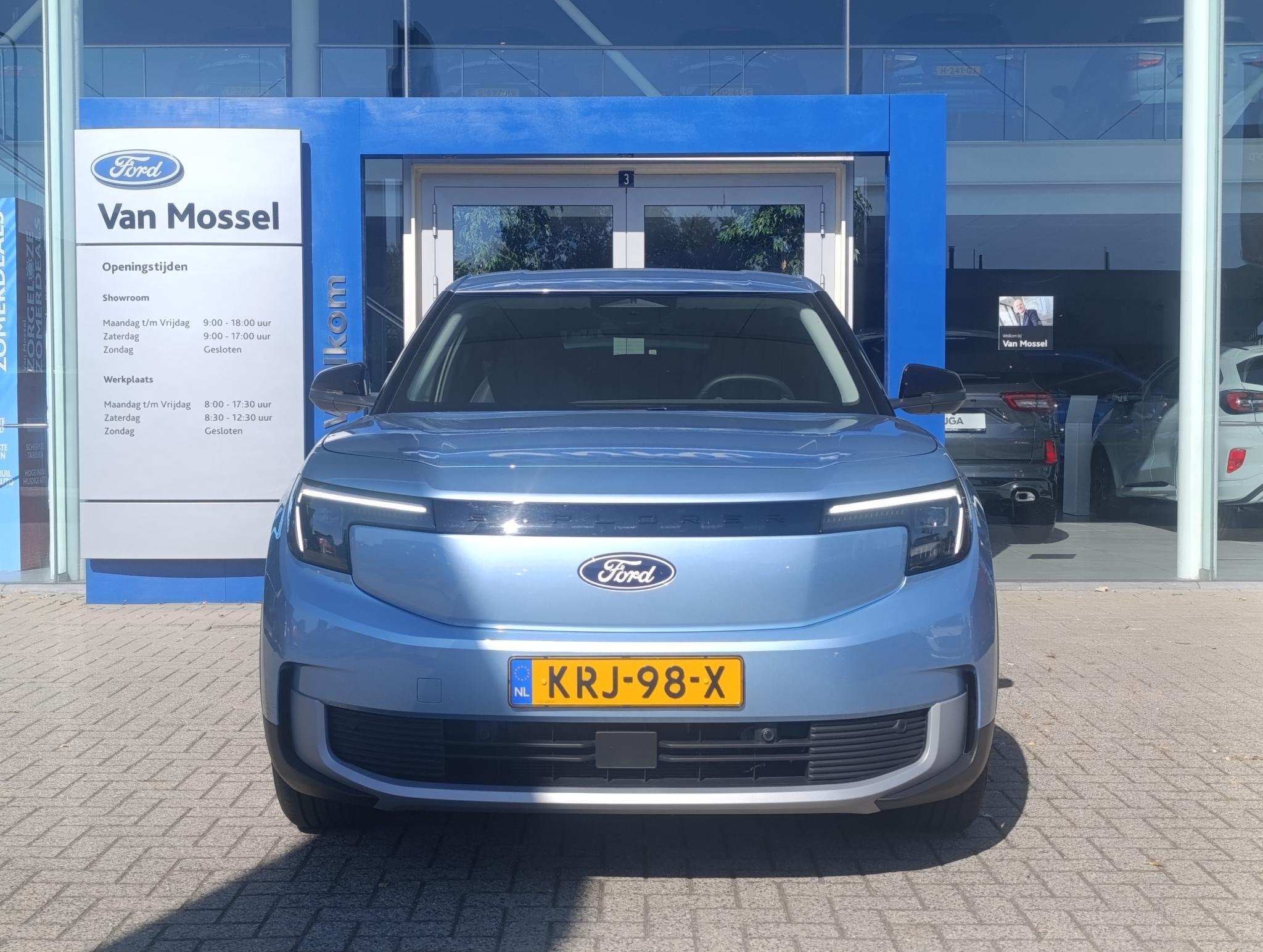 Ford Explorer Style Standard Range RWD 58 kWh | Te bestellen, Auto's, Ford, 12 maanden, 190 pk, Blauw, Origineel Nederlands