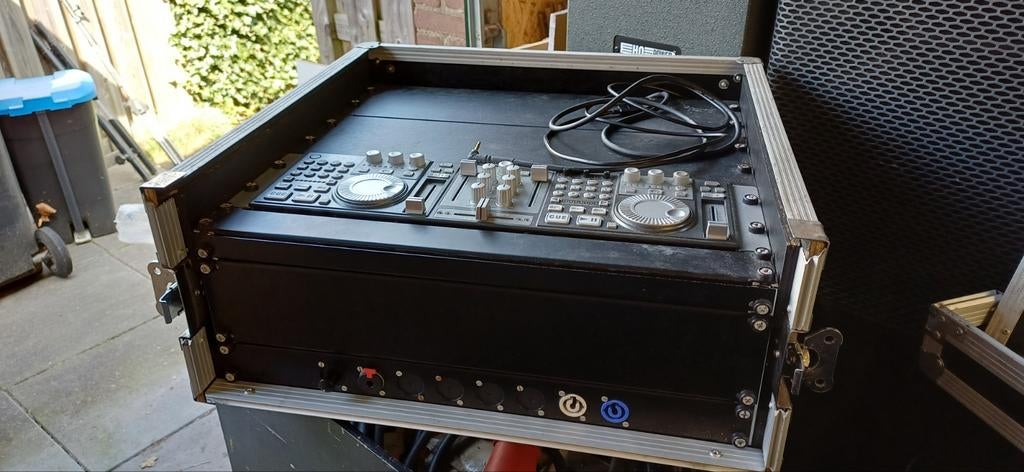 DJ-set in flightcase, Muziek en Instrumenten, Dj-sets en Draaitafels, Gebruikt, Overige merken, Ophalen