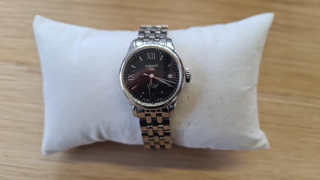 Tissot Le Cocle dameshorloge, Sieraden, Tassen en Uiterlijk, Horloges | Dames, Overige merken, Staal, Gebruikt, Staal