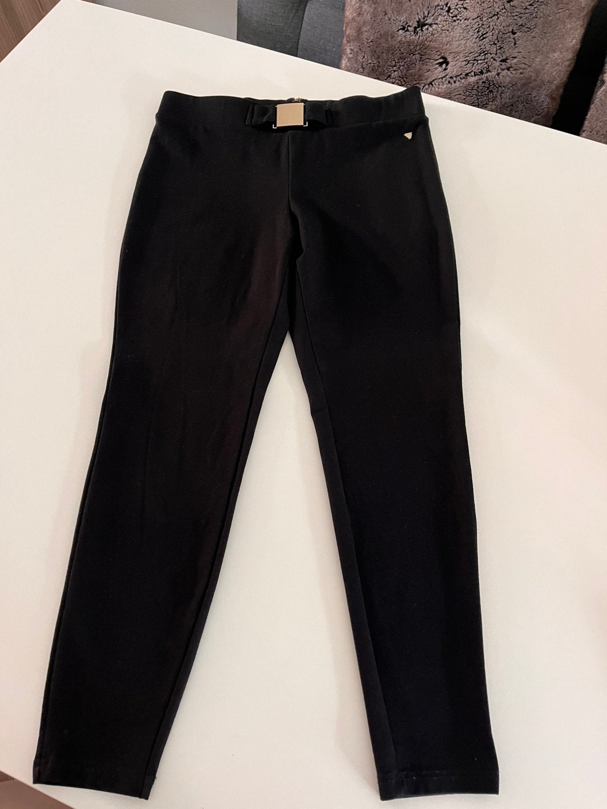 Guess broek zwart - maat L, Kleding | Dames, Ophalen of Verzenden, Zo goed als nieuw, Zwart, Lang