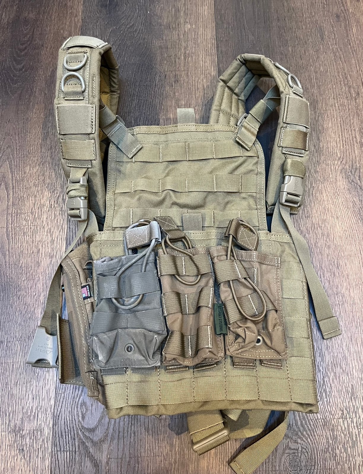 Chest rig Blackhawk coyote ZGA Nieuw, Verzamelen, Ophalen of Verzenden, Landmacht, Amerika, Overige typen