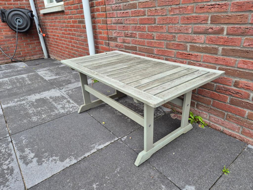 Houten tuintafel - Gebruikt, Ophalen, Gebruikt, Rechthoekig, Hout