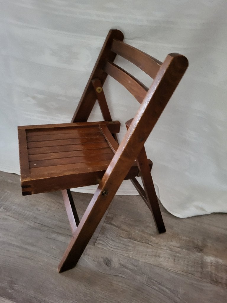 Houten Kinder klapstoel uit de jaren 70, Ophalen of Verzenden