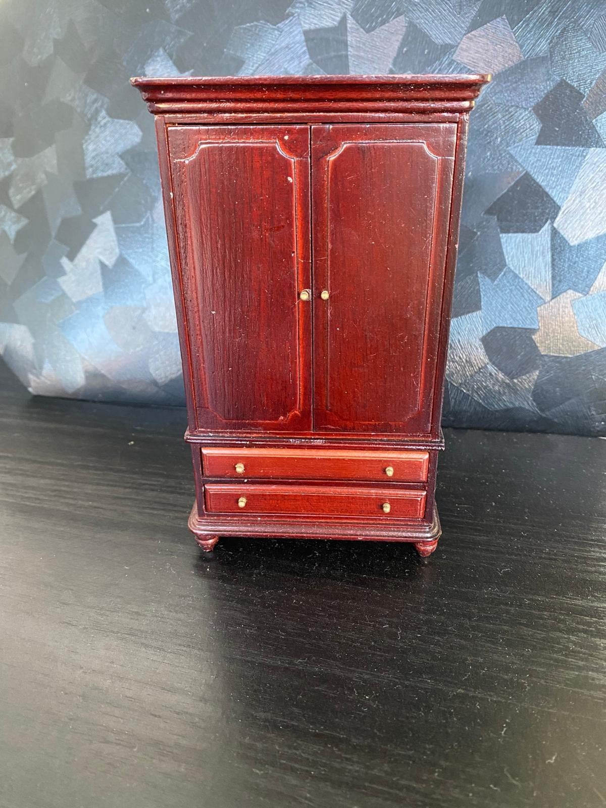 Poppenhuis kasten, staande klok, ledikant ......, Ophalen of Verzenden, Gebruikt, Decoratie