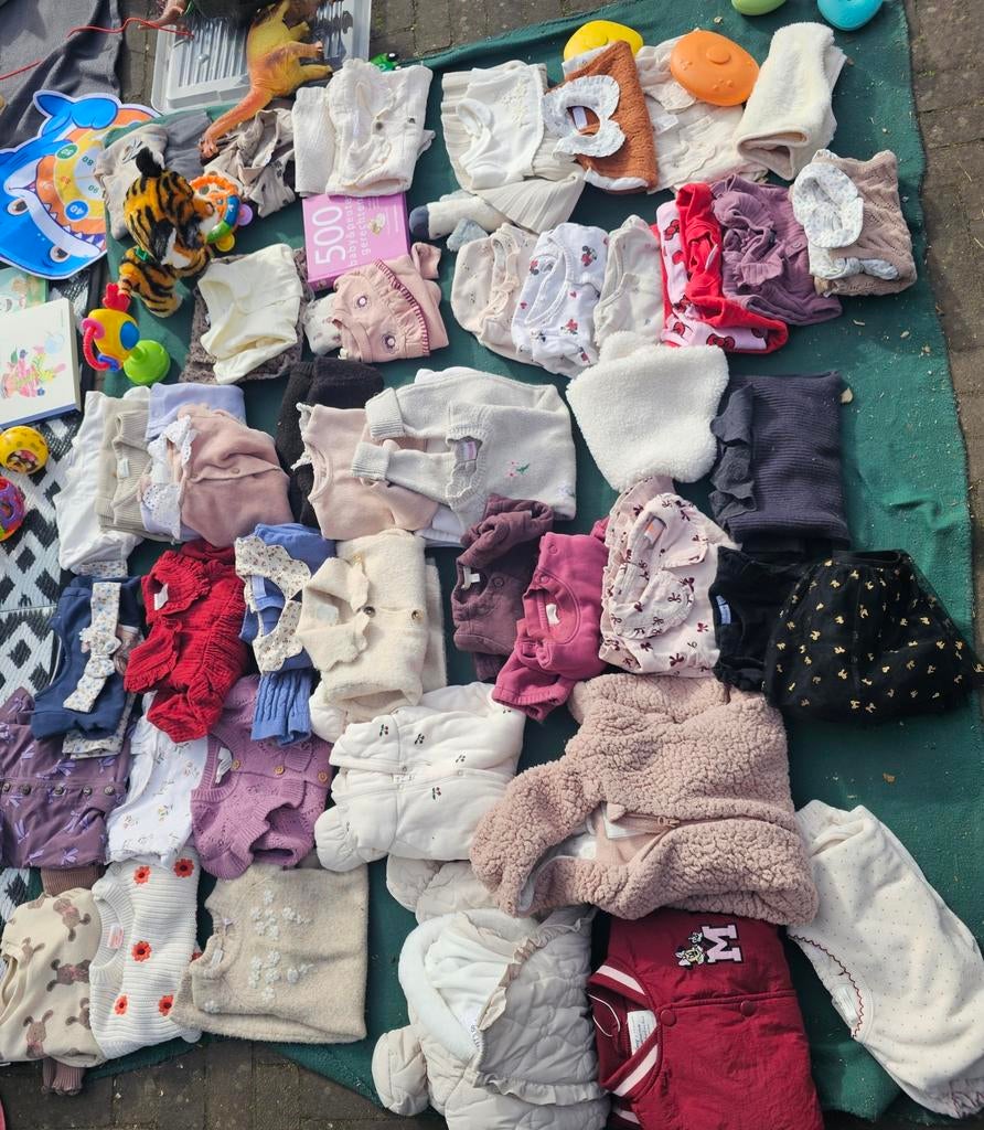 Grote partij babykleding, diverse maten new born totn merken, Ophalen of Verzenden, Gebruikt, Diverse merken, Jongetje of Meisje