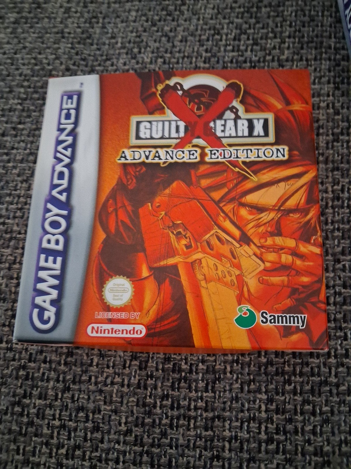 Guilty Gear X Advance Edition Game Boy Advance, Gebruikt, Vechten, 1 speler, Ophalen of Verzenden