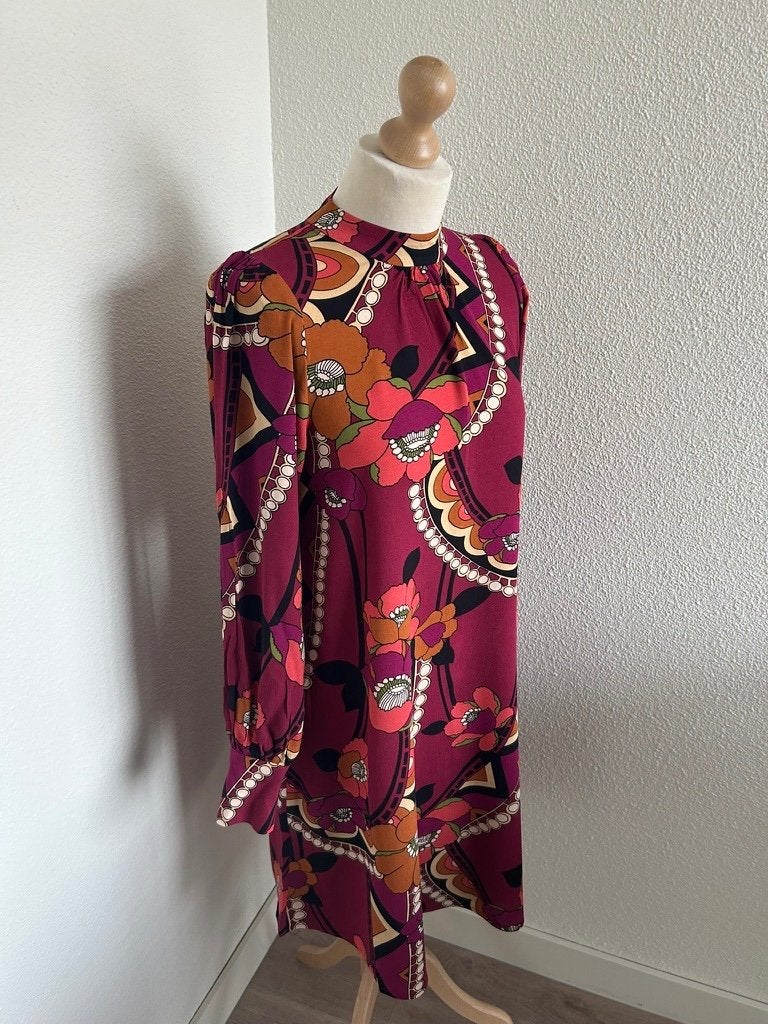 King Louie maat 40 NIEUW Sandy lovechild dress 1993, Maat 38/40 (M), Paars, Nieuw, Ophalen of Verzenden