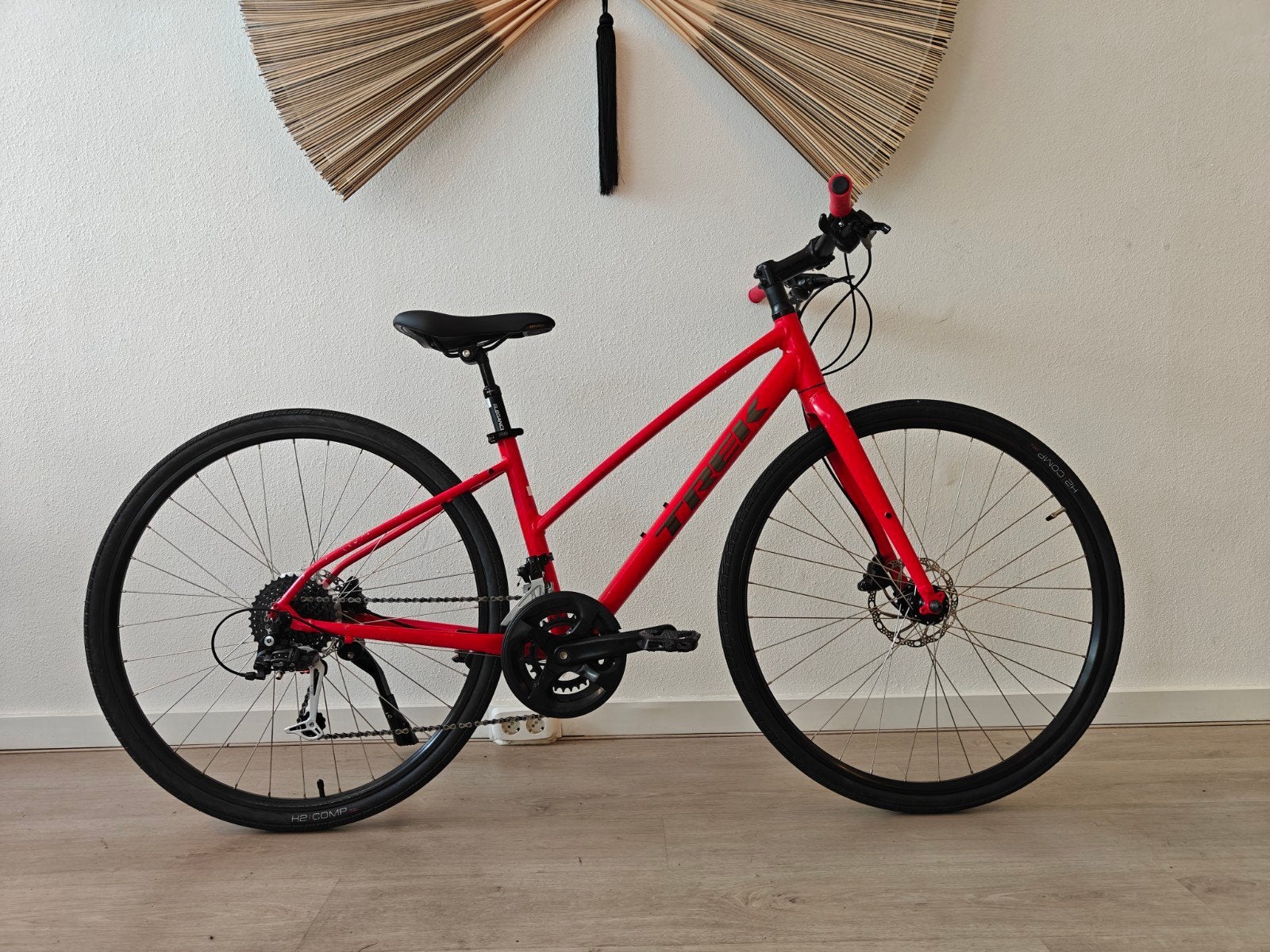 Trek FX 2 dames hybride fiets – maat S, Fietsen en Brommers, Ophalen, Gebruikt, Meer dan 20 versnellingen, Overige merken