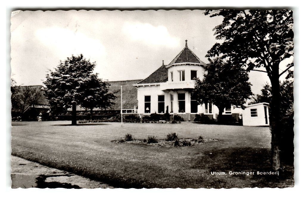 Ulrum, Groninger Boerderij, Verzamelen, Verzenden, 1960 tot 1980, Gelopen, Groningen