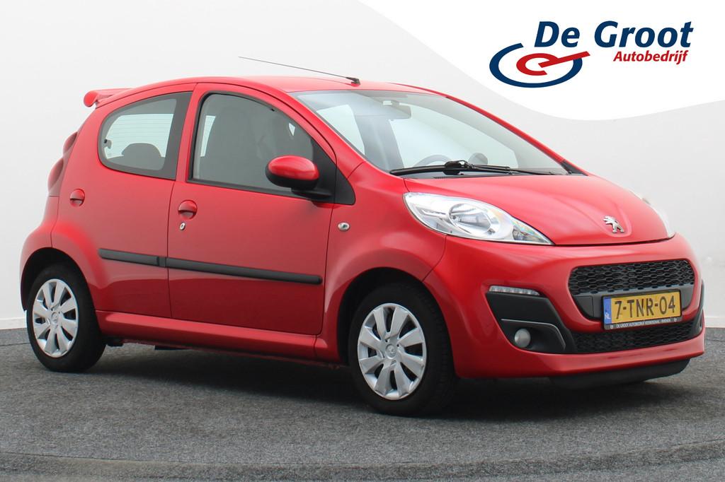 Peugeot 107 1.0 Active 5-Deurs, Airco, LED, Elektr. Pakket, Voorwielaandrijving, Euro 5, Stof, Gebruikt