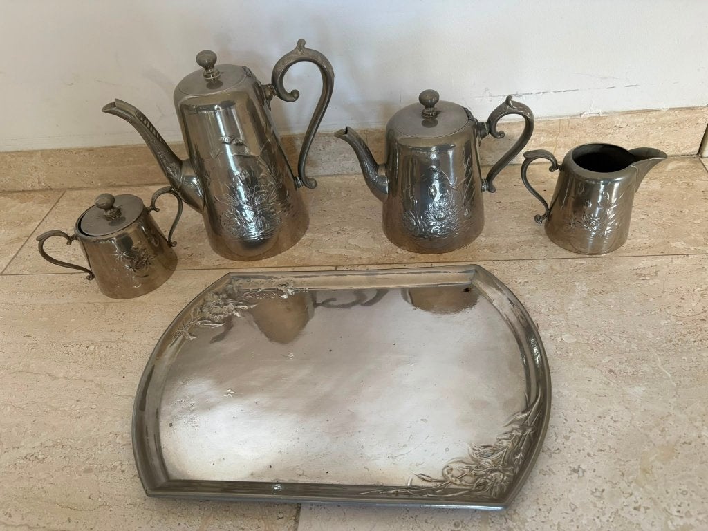 theeservies art deco, Antiek en Kunst, Ophalen of Verzenden
