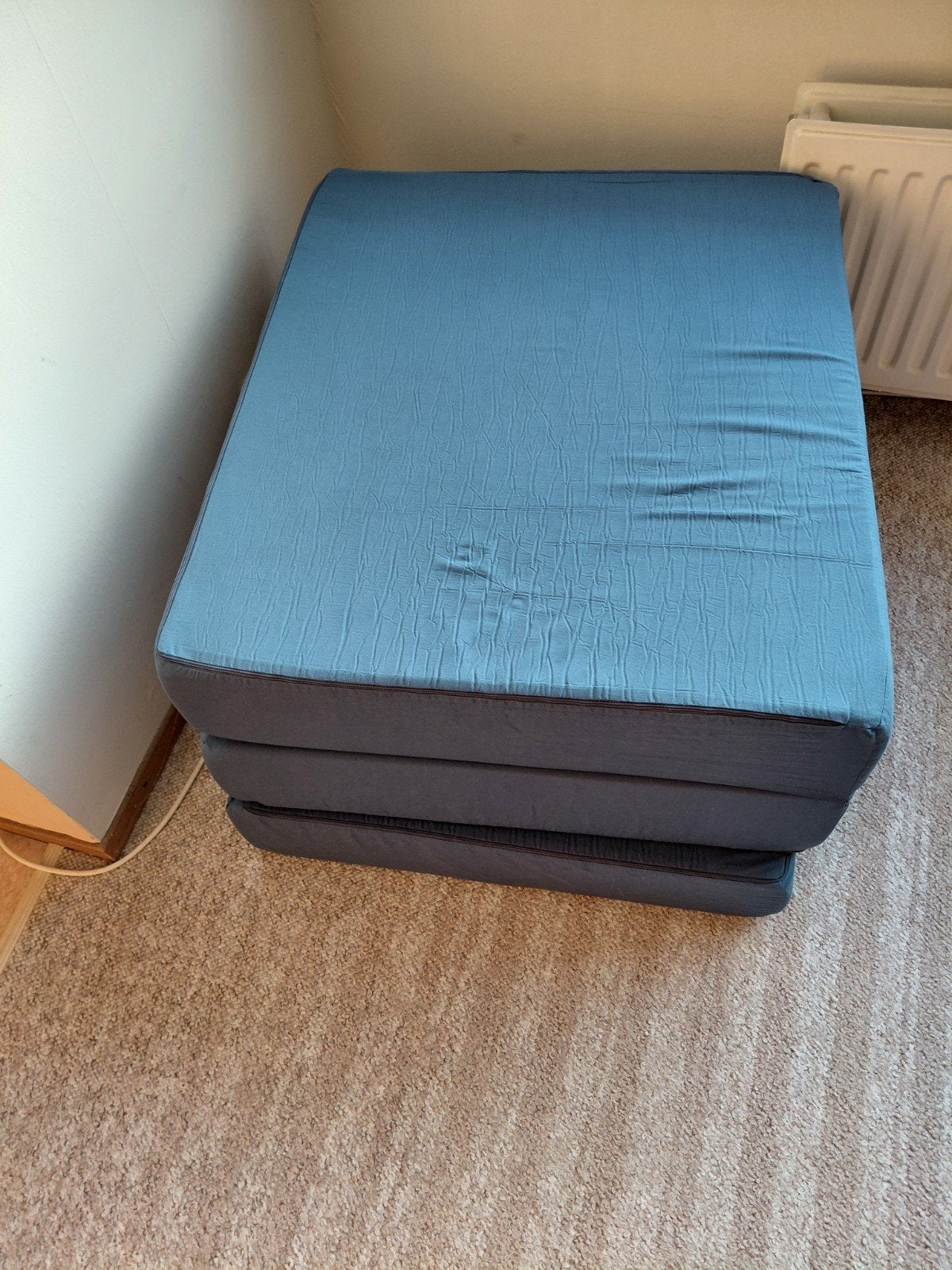 Opvouwbaar Logeermatras, Ophalen, Eenpersoons, Nieuw, 80 cm