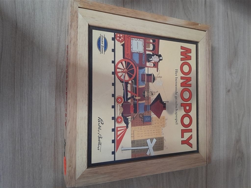 monopoly houten kist - s4839