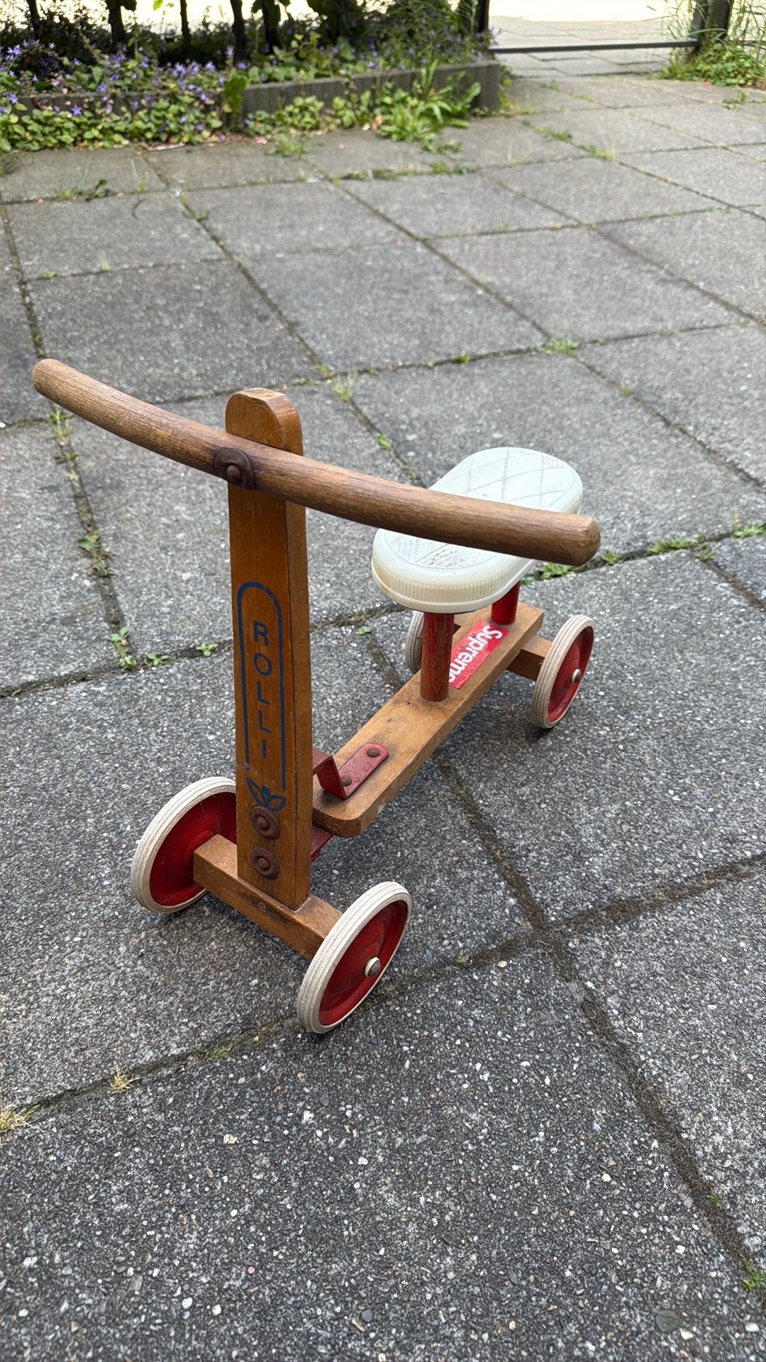 Kinderfietsje, Ophalen, Gebruikt