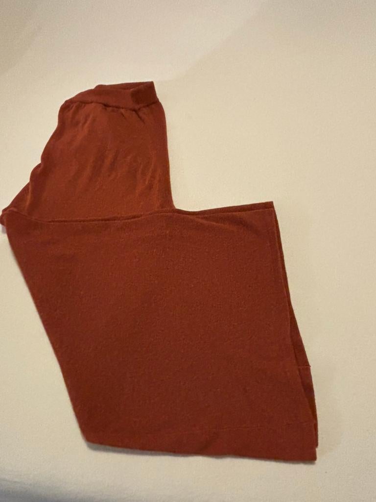Wijde broek, Maat 42/44 (L), Oranje, Ophalen of Verzenden, Zo goed als nieuw