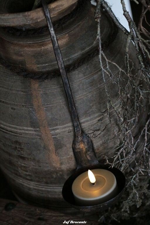 Oude lepel, Www.jufbrocante.nl, Www.jufbrocante.nl, Nieuw, Ophalen of Verzenden