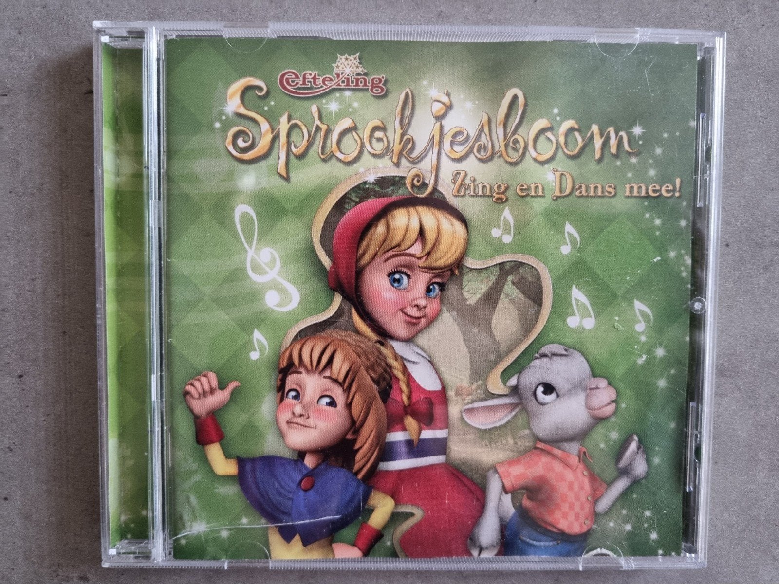 Orig,CD,Efteling,SPROOKJESBOOM"ZINGenDANS MEE!",Boekje,Inwst, Inclusief boekje, 3 tot 5 jaar, Ophalen of Verzenden, Zo goed als nieuw