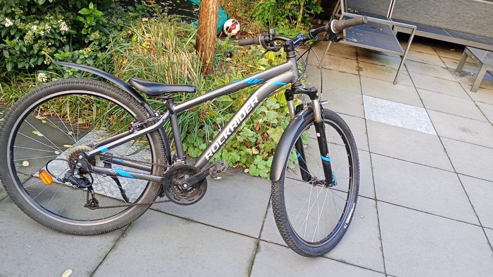 Rockrider st 100  27.5 inch, Ophalen, Gebruikt, 26 inch of meer, Versnellingen