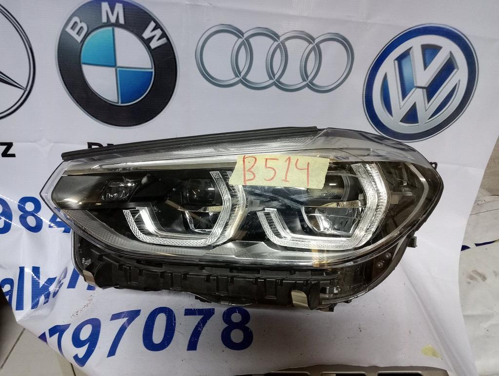 BMW X3 G01 X4 G02 ADAPTIEVE LED KOPLAMP LINKS 8739653, Gebruikt, -, -, Ophalen of Verzenden