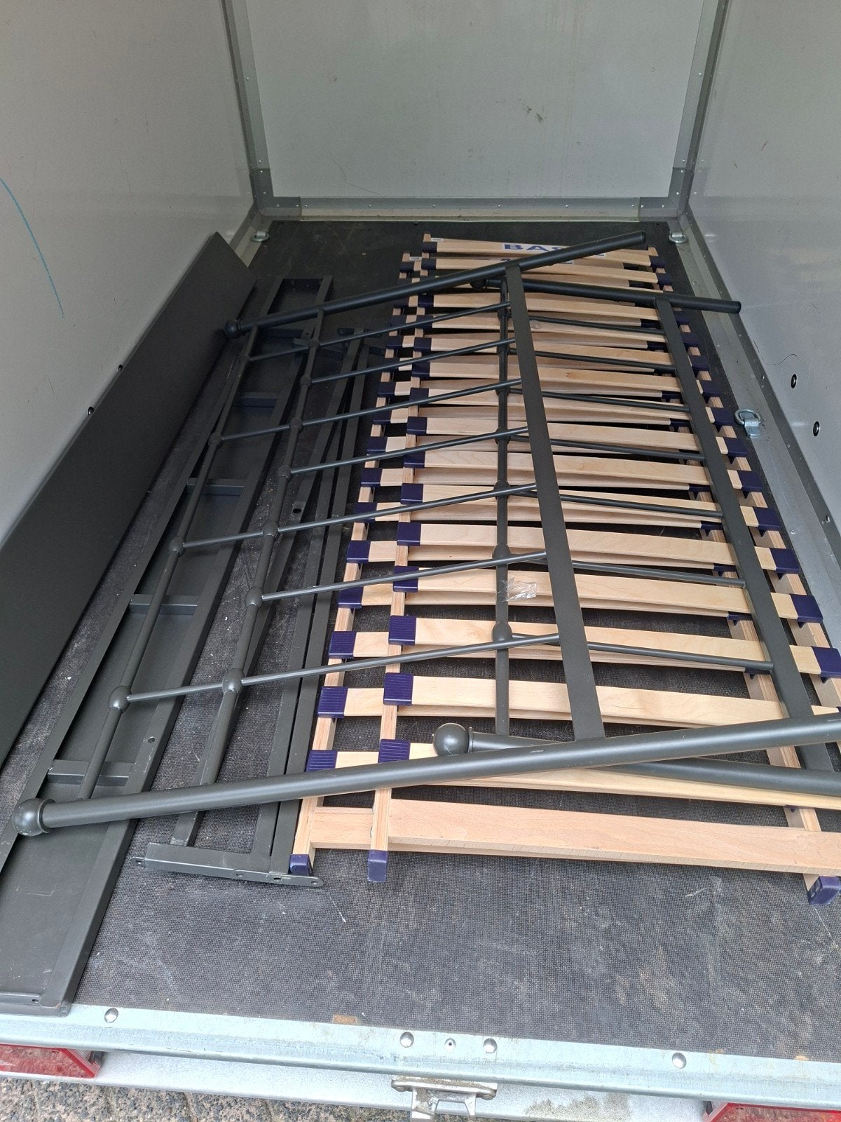 Bedbodem 2 x 70 x 200, Huis en Inrichting, Ophalen, Gebruikt, Tweepersoons, 140 cm