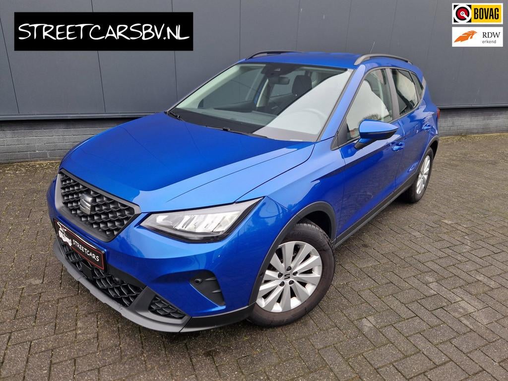 Seat Arona 1.0 TSI DSG 116Pk /Virtual /1e eig /Camera, Gebruikt, Blauw, Bedrijf, 3 cilinders