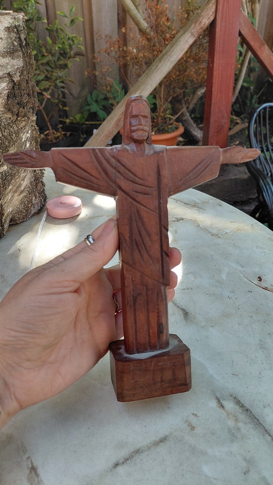 Jezus Christus hout beeld, Ophalen of Verzenden