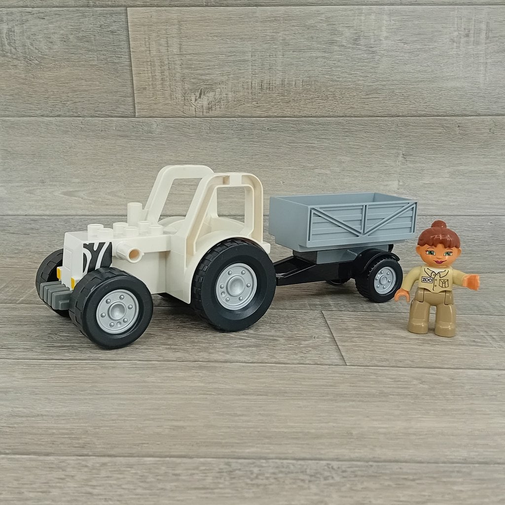 duplo dierentuin tractor aanhanger verzorgster, Aastvej 1 – 7190 Billund  - Denemarken, Product.compliance@LEGO.com, Ophalen of Verzenden