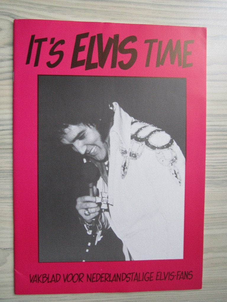 Dutch elvis presley fan magazine its elvis time 1985 nr 167, Verzenden, 1980 tot heden, Nederland, Tijdschrift
