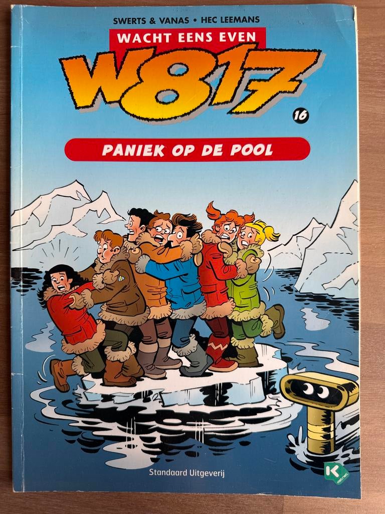 W817 - Paniek op de Pool (nr. 16), Boeken, Stripboeken, Eén stripboek, Ophalen of Verzenden, Gelezen
