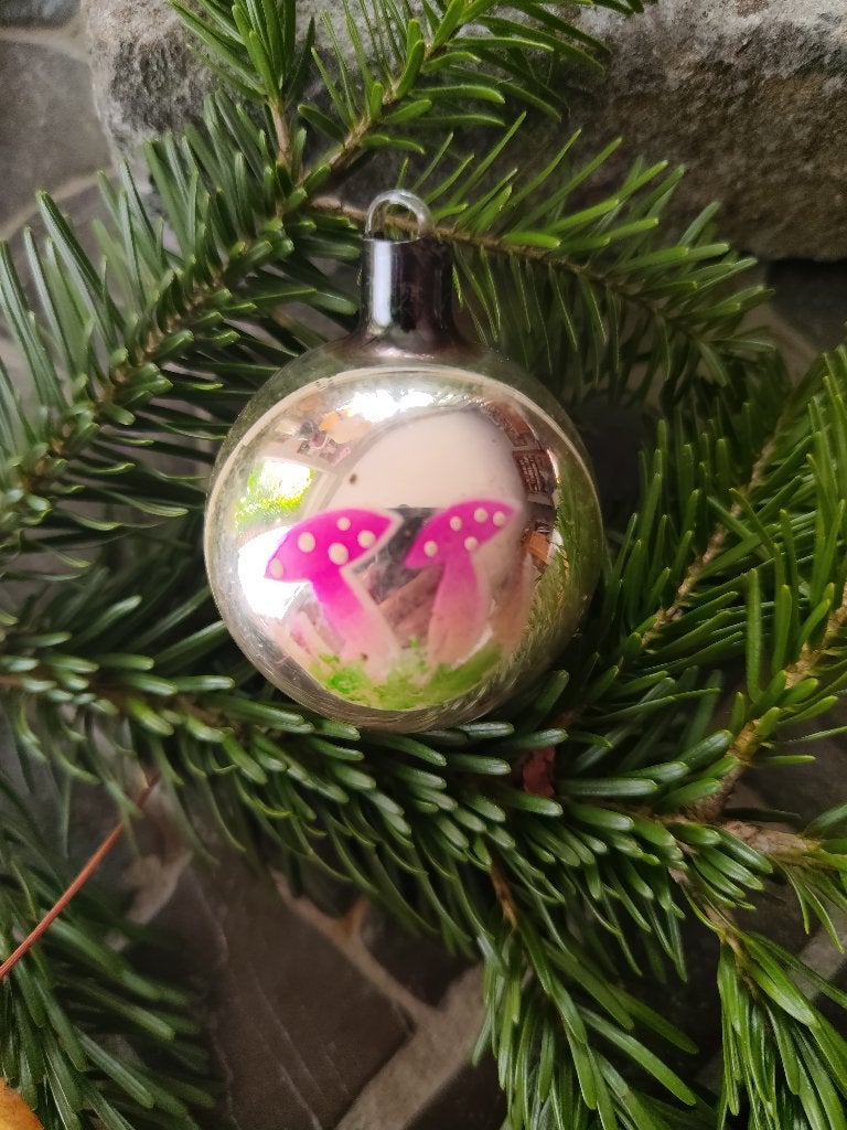 Ajeko met een paddenstoelmotief., Diversen, Ophalen of Verzenden, Gebruikt