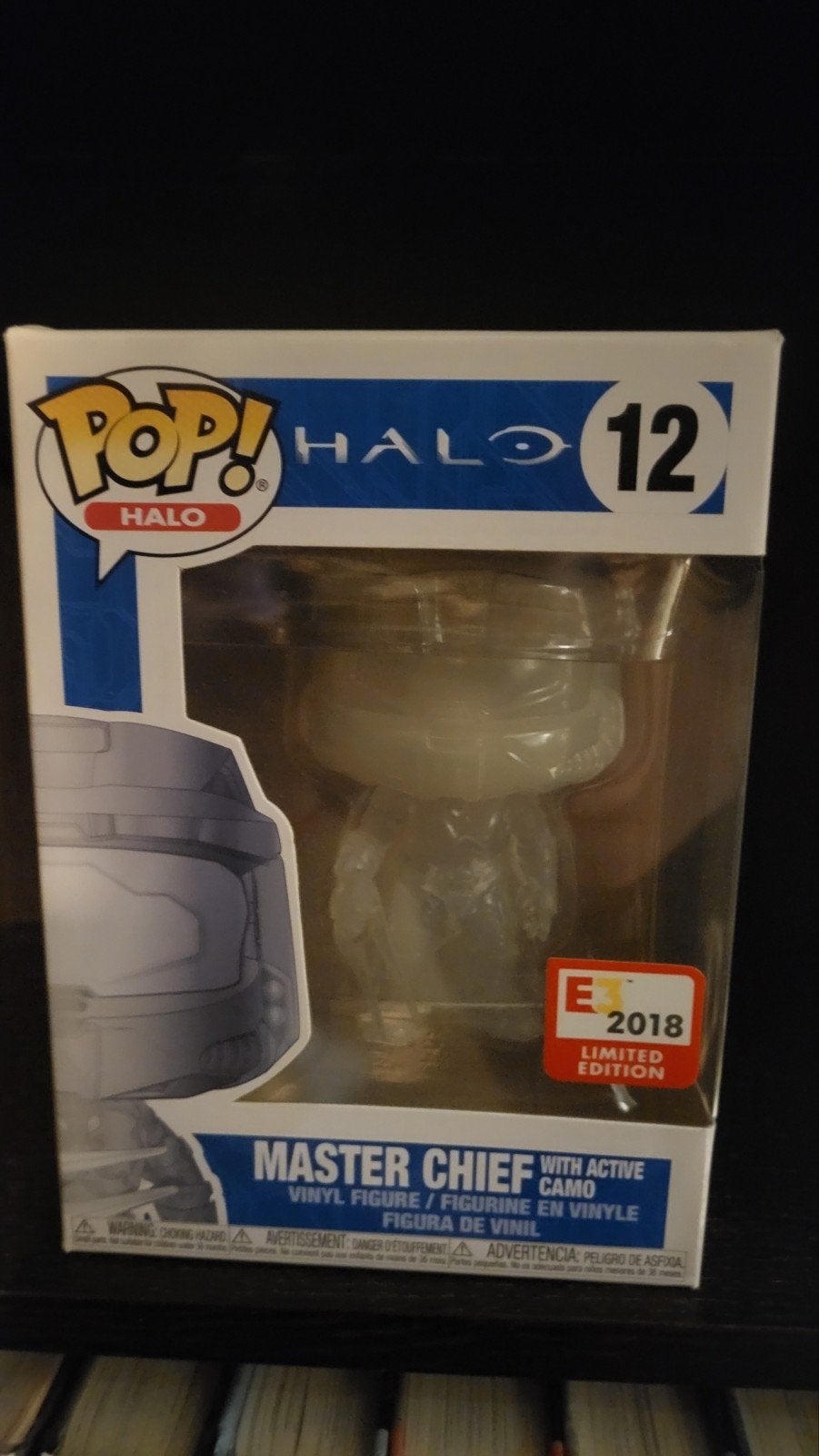 funko pop master chief with active camo van halo, Ophalen of Verzenden