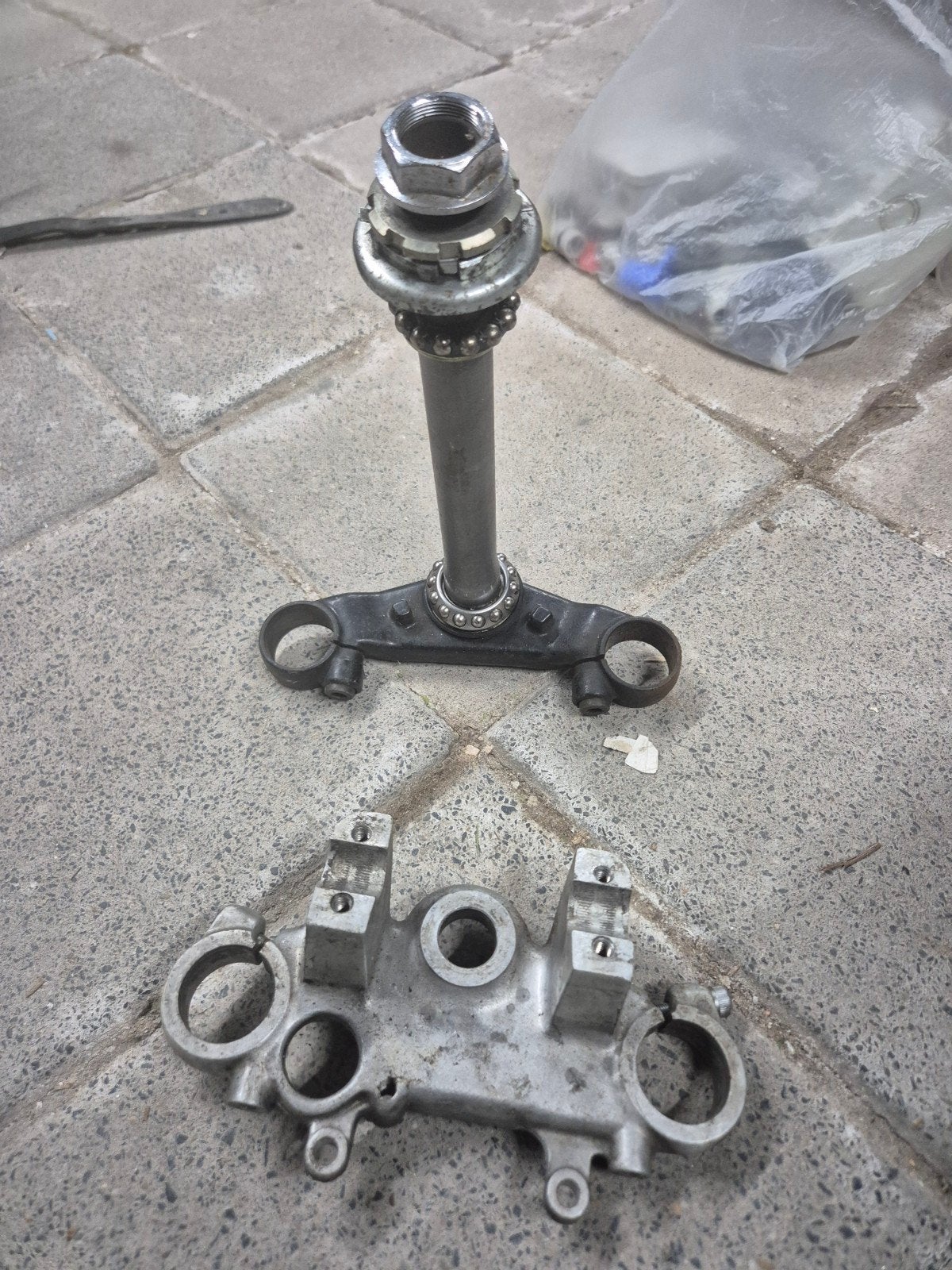 Honda Magna V45 kroonstuk set., Ophalen of Verzenden
