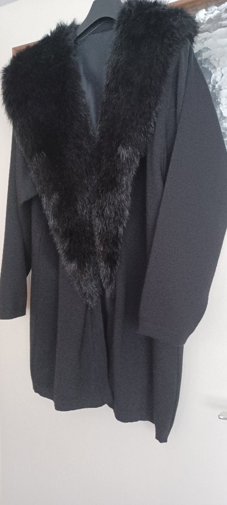 vest, Ophalen, Zo goed als nieuw, Maat 46/48 (XL) of groter, Zwart