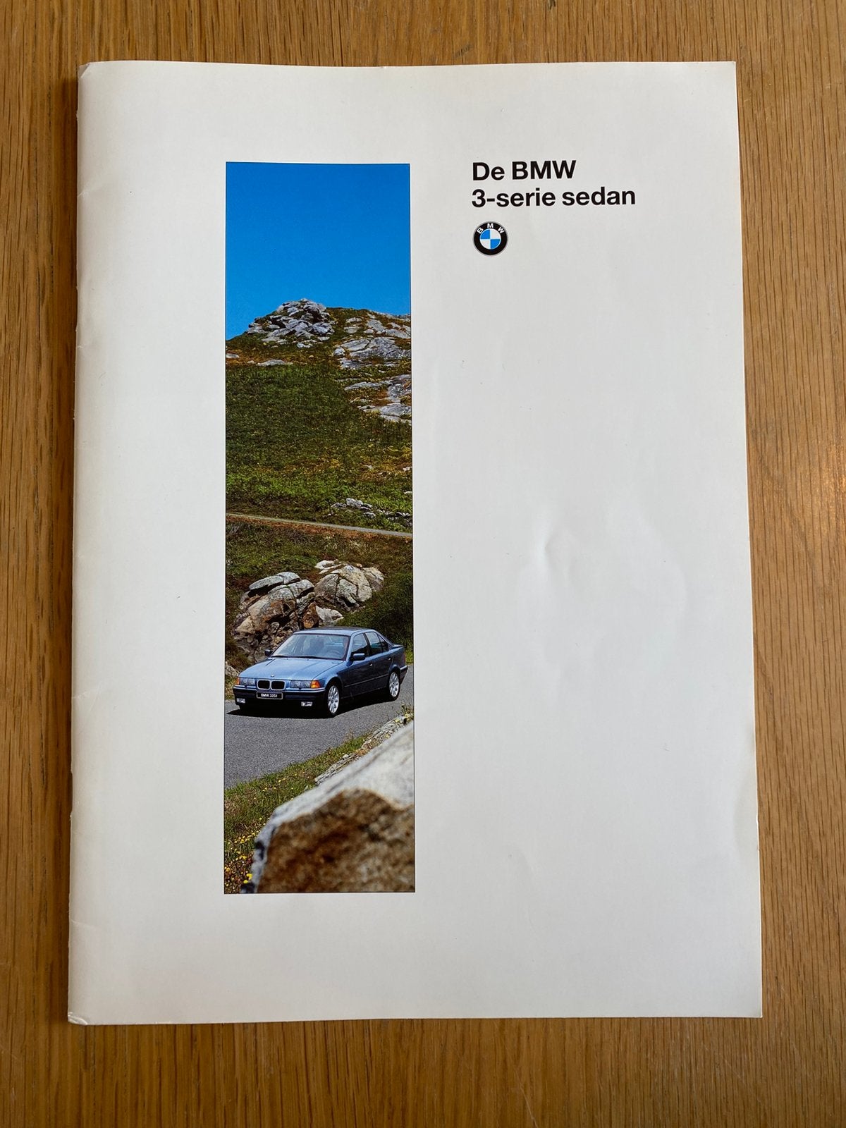 Originele BMW E36 3-serie sedan brochure 1994 | Nederlands, Ophalen of Verzenden, Gelezen, BMW