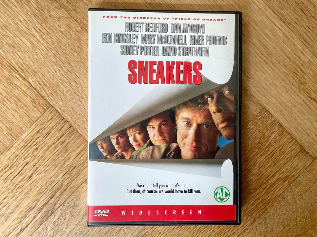 Sneakers (1992) op DVD met Robert Redford (met NL), Alle leeftijden, Ophalen of Verzenden, Zo goed als nieuw, Komedie