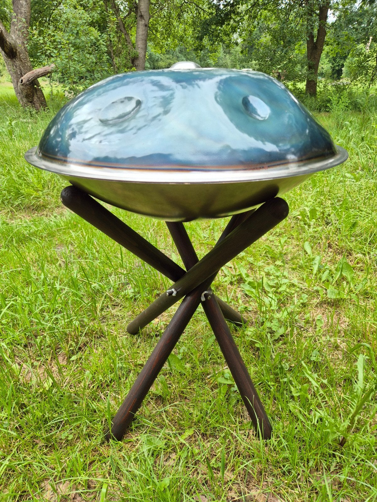 Baur & Brown handpan 'Om'C#-Minor/ 432,10 hz, Muziek en Instrumenten, Percussie, Ophalen, Gebruikt, Melodische percussie