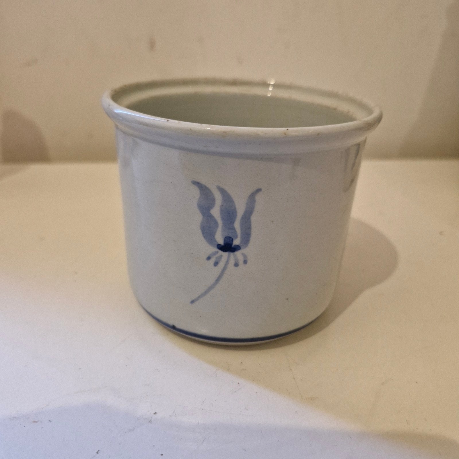 Vintage Royal Goedewaagen Gouda 'Blauw Delfts' Potje, Antiek en Kunst, Ophalen