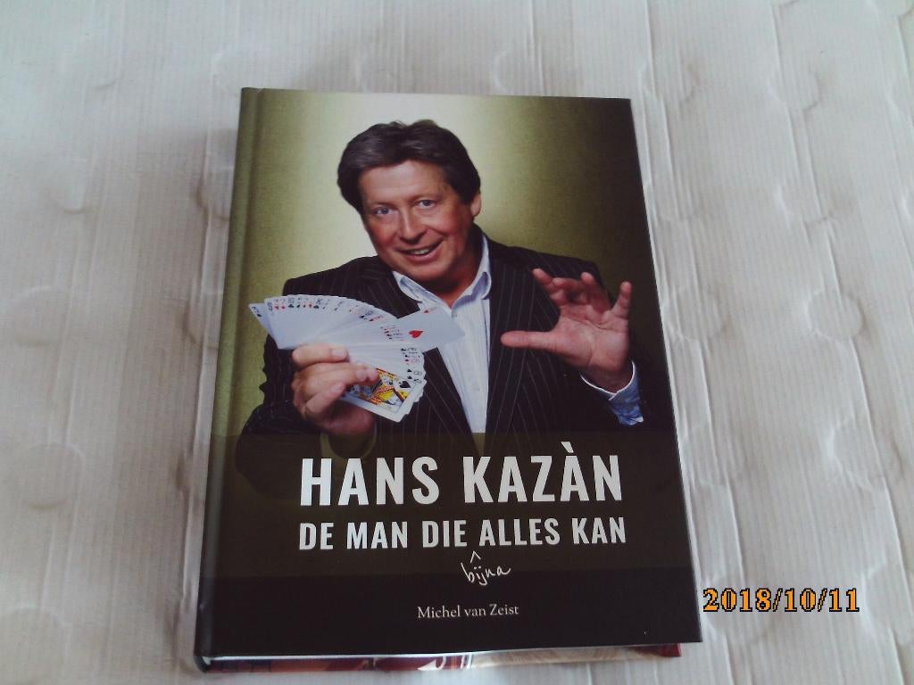 hans kazan de man die bijna alles kan - michel van zeist, Boeken, Ophalen of Verzenden, Zo goed als nieuw