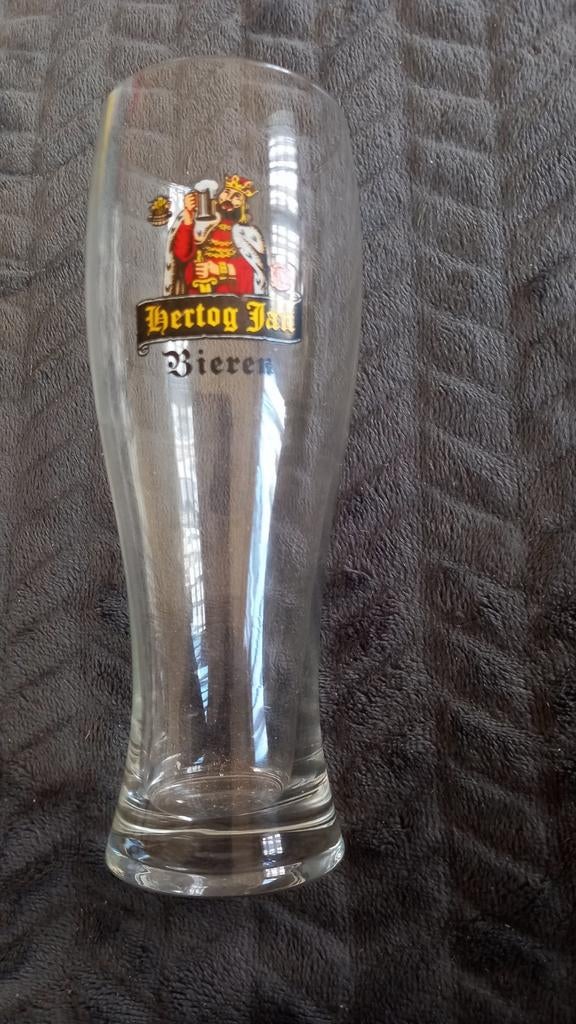 Bierglas Hertog Jan Zeldzaam bier lees beschrijving Arcen, Ophalen of Verzenden, Zo goed als nieuw, Glas of Glazen, Hertog Jan