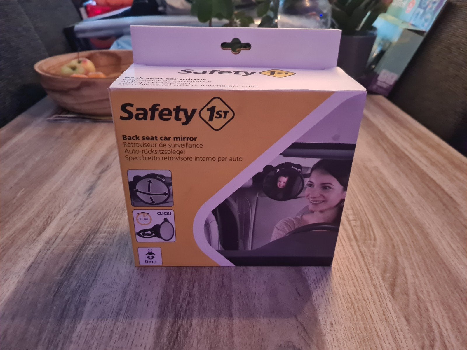 Safety 1st Achterbank Spiegel - Veiligheid voorop, Overige methoden, Zo goed als nieuw, Ophalen, 0 t/m 10 kg