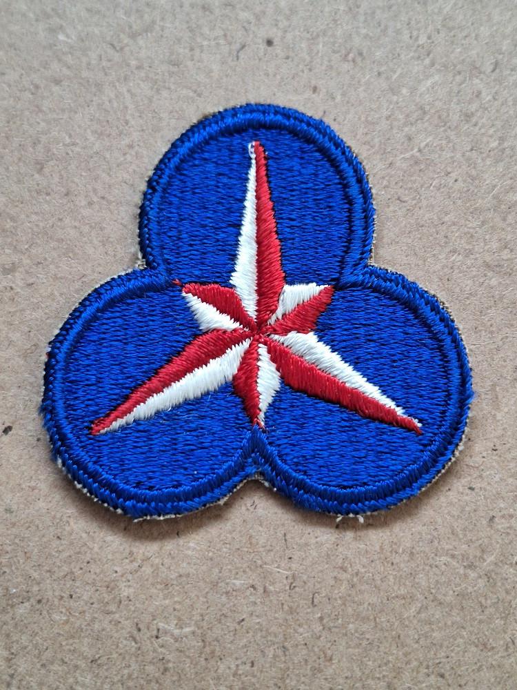 WWII US 36th Corps patch, Verzenden, Amerika, Embleem of Badge