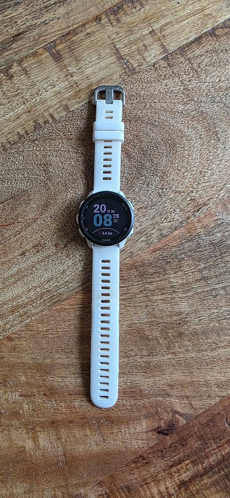 Garmin Forerunner 245 music, Sieraden, Tassen en Uiterlijk, Sporthorloges, Ophalen, Gebruikt, Wit, Garmin