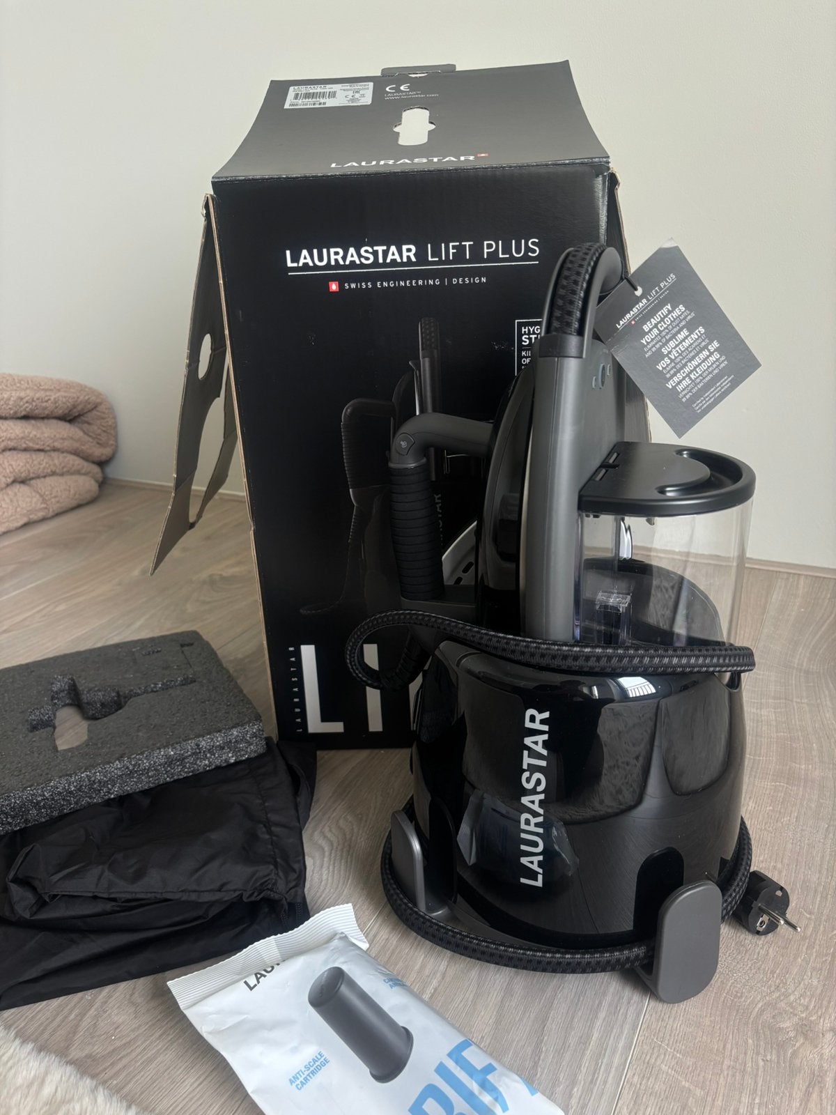 Laurastar lift plus ultimate black, Witgoed en Apparatuur, Ophalen of Verzenden, Nieuw