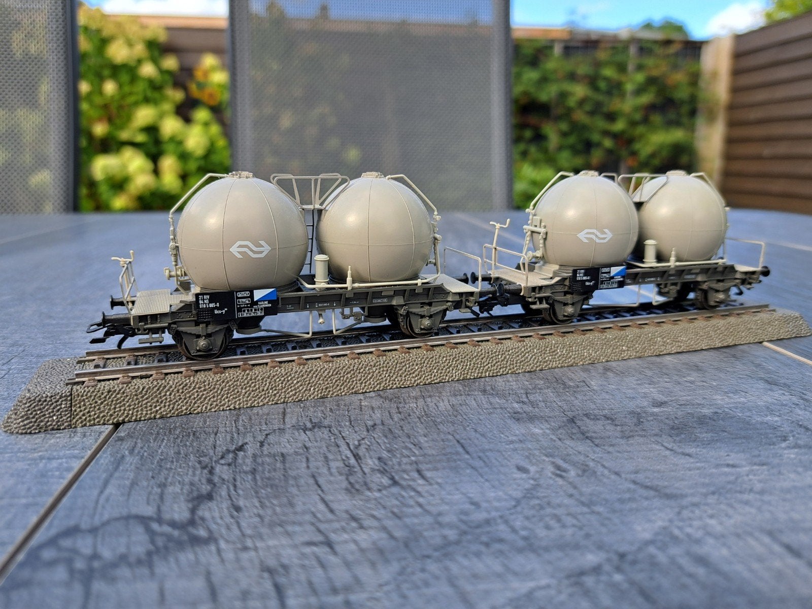 2 Marklin NS bollenwagens  46625, Wisselstroom, Wagon, Ophalen of Verzenden, Märklin