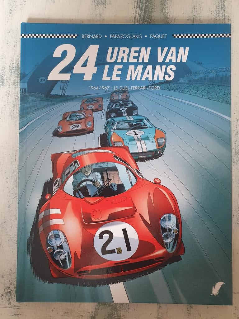 24 Uren van Le Mans 1964-1967: Het duel Ferrari-Ford, Ophalen of Verzenden, Ferrari