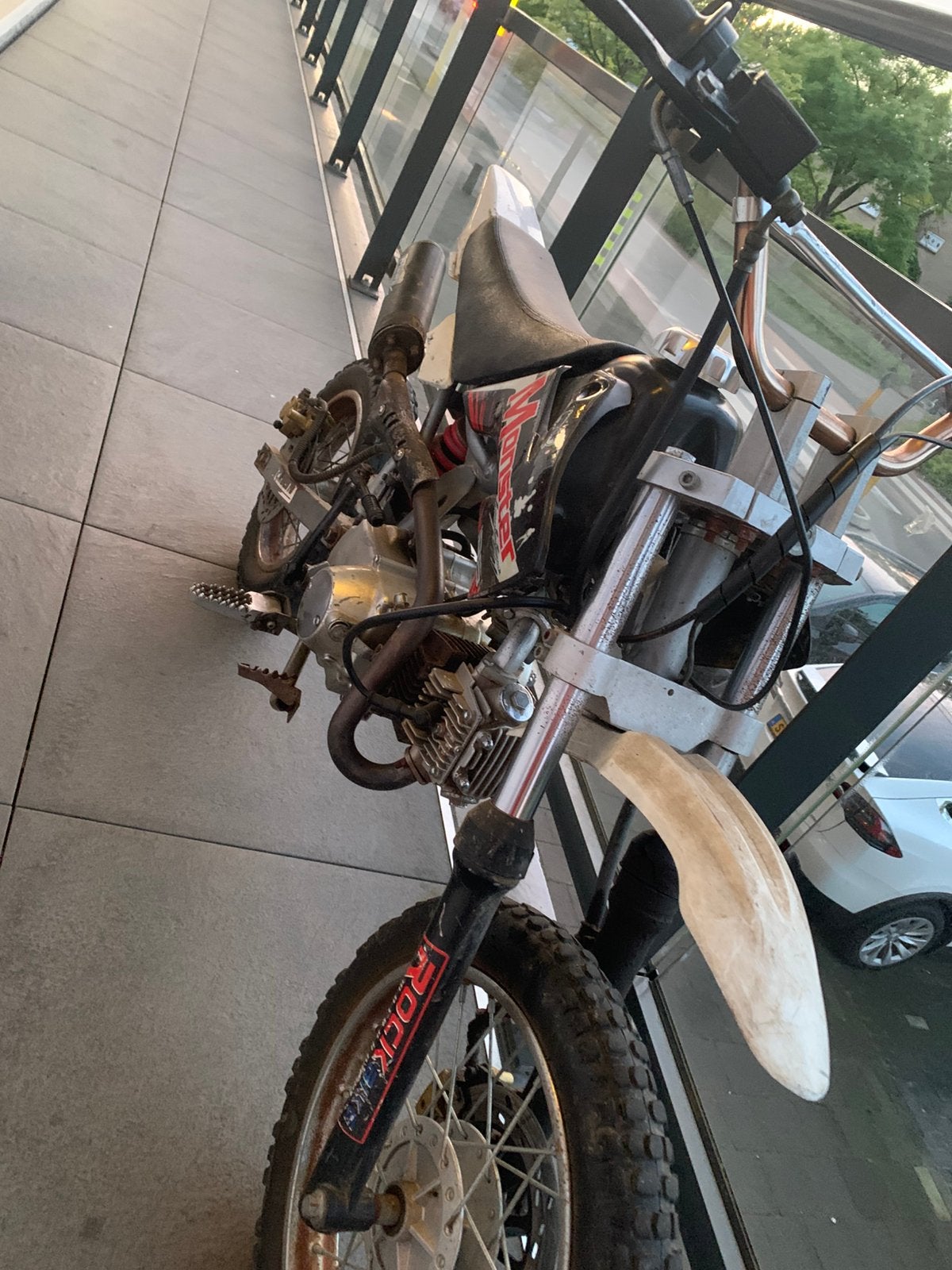 125cc crossmotor, Ophalen, Zo goed als nieuw