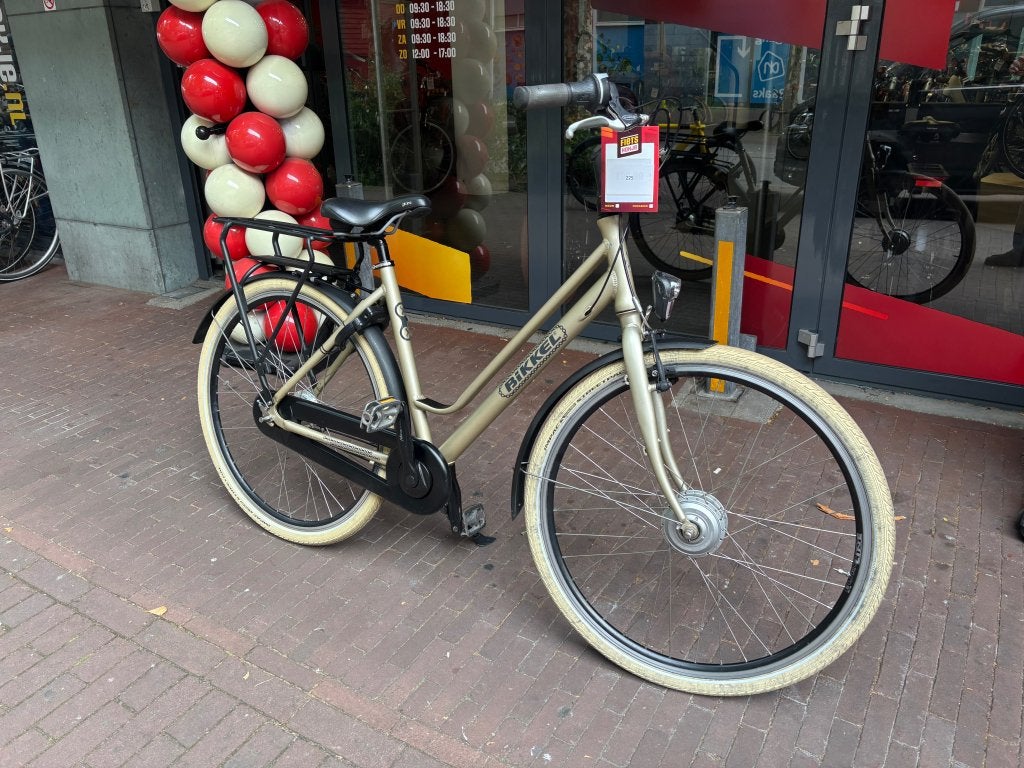 Fietshokje raaks: Bikkel 5V Damesfiets, Gebruikt, Velgrem, Versnellingen, Niet ingevuld